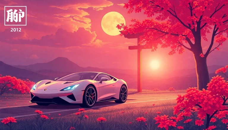 カーリースを通じて新車を手に入れる幸せそうなユーザーの画像。