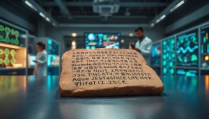 Investigate the significance of www.trilgameshproject.com through a visually rich representation of ancient and modern science.