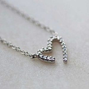 White-Gold-Diamond-Heart-Necklace