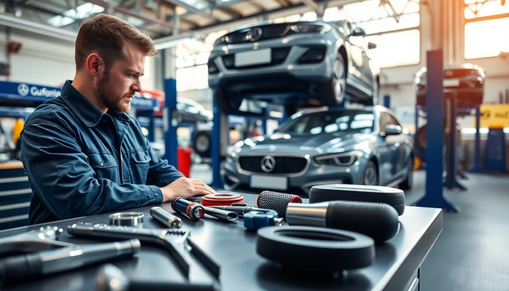 Termin für schnell termin werkstatt berlin reservieren und Mechaniker bei der Arbeit sehen.