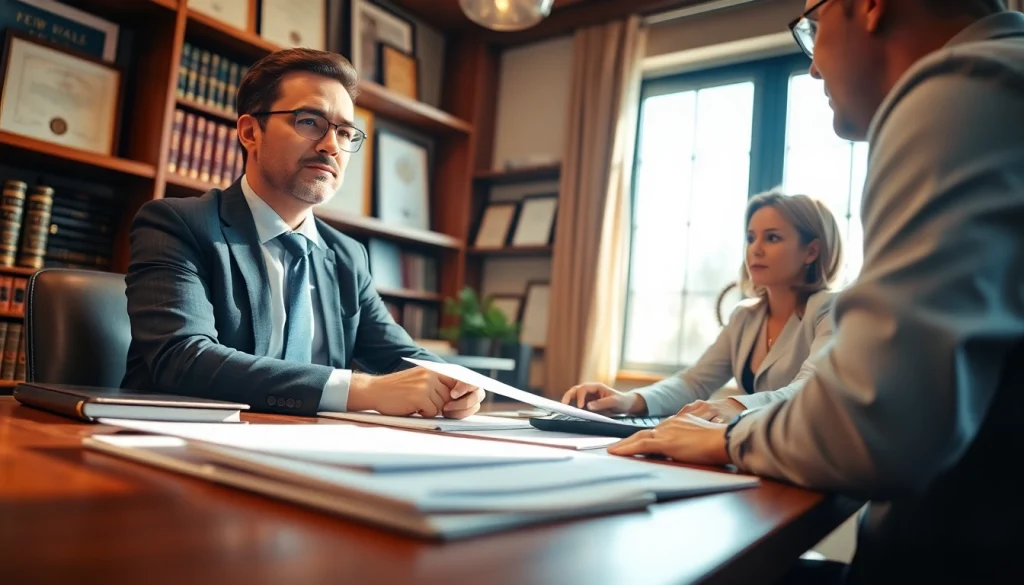 Consultation with a lawyer from https://www.chriseadslegal.com in a professional office setting.