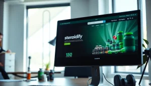 Evaluate if Steroidify legit through a professional website examination showcasing health products.