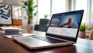 Build your law firm’s digital presence with guidance from https://www.websites.law, showcasing a modern website design.