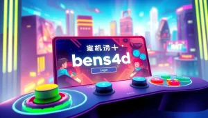 Aksi permainan 'bensu4d login game' dengan antarmuka yang cerah dan dinamis.