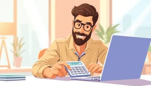 Efficiently calculating ROI with a fix and flip calculator for real estate investments.