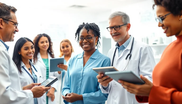 Participants in the ADAPTABLE Aspirin Study share insights in a clinical trial environment.