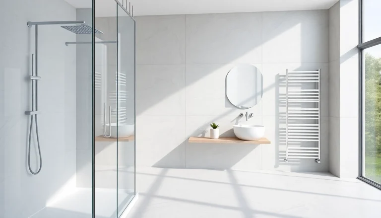 Erkunde sonni sanitär Produkte in einem stilvollen Badezimmer mit eleganten Designs.