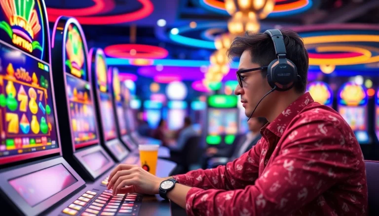 Menangkan hadiah besar di mesin bro138 slot dengan suasana kasino yang ceria.