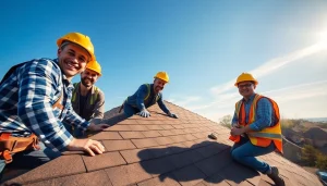 Transforming homes with quality service at Twin Shield Roofing during a roofing project.