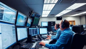 Truck Dispatch Services team coordinating logistics for owner-operators and fleets effectively.