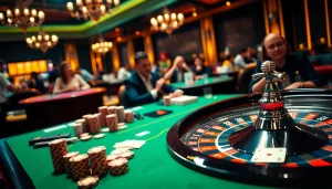 Experience the excitement of gambling at 33win with vibrant casino tables and professional gameplay.