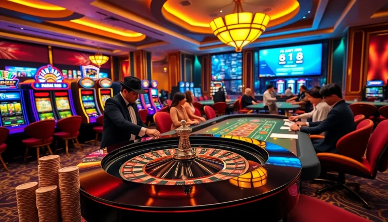 Experience thrilling moments at HB 88 casino with vibrant games and luxurious surroundings.