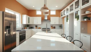 Transform your space with effective home renovation solutions showcased in a modern kitchen.