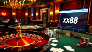 Experience thrilling gameplay at https://xx88.ai/ with immersive casino tables and vibrant poker action.