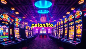 Menangkan hadiah menarik di petanitoto dengan mesin slot online yang mengasyikkan.