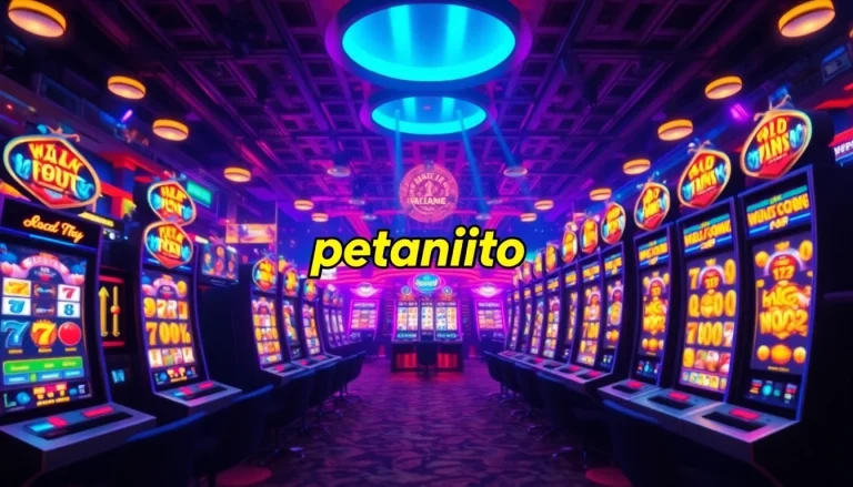 Menangkan hadiah menarik di petanitoto dengan mesin slot online yang mengasyikkan.