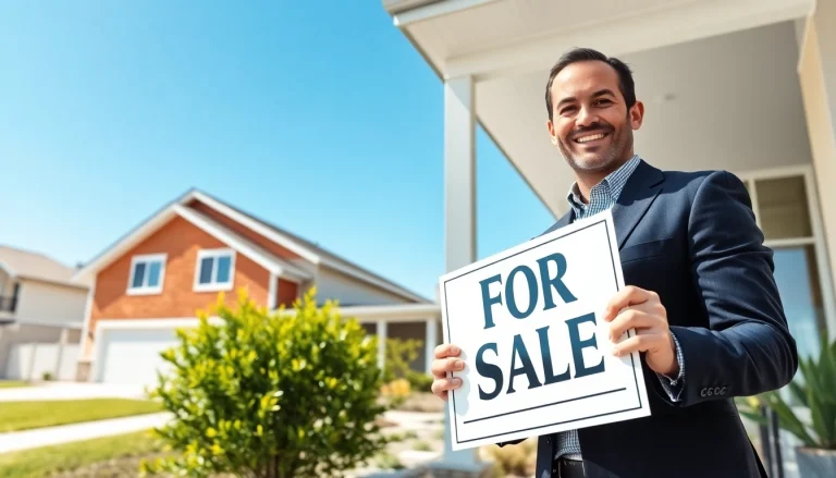 Showcase of Real Estate agent presenting a stylish home in a vibrant neighborhood setting.