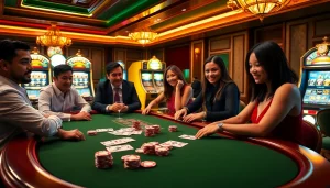 Exciting casino experience at https://79king.icu/ with vibrant poker game atmosphere and luxury design.