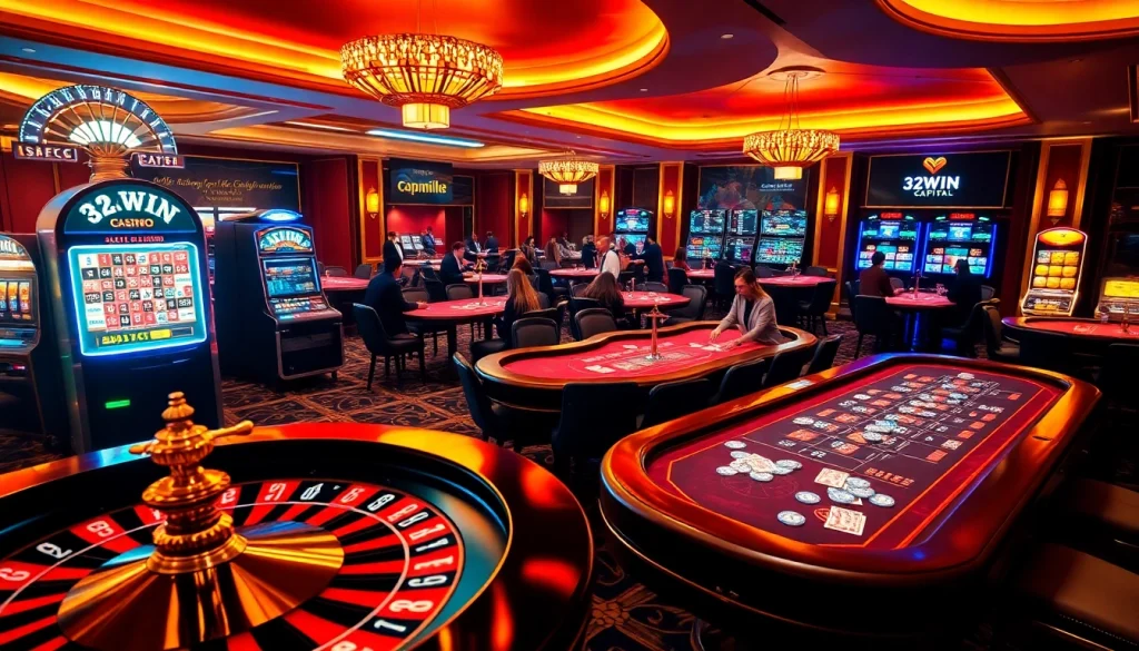 Experience thrilling online gambling at https://32win.capital with lively casino tables and vibrant game action.