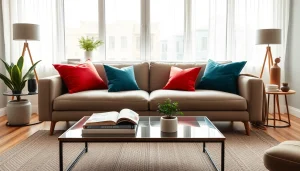 Explore a stylish living room interior at https://nugevonden.nl featuring chic decor and a cozy atmosphere.