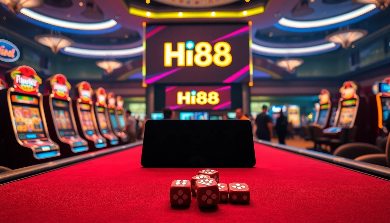 Join the excitement of Hi88 đăng nhập to engage with high-stakes casino games.