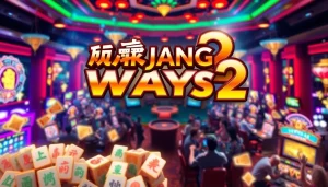 Menangkan di mesin slot mahjong ways 2 slot dengan simbol berwarna-warni dan suasana kasino yang enerjik.