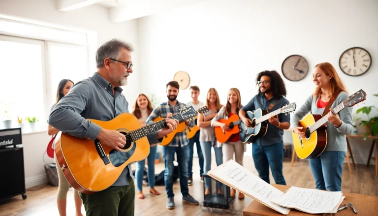 Join the interactive guitar lessons at https://guitarlessons.co.uk with expert instructors guiding learners.