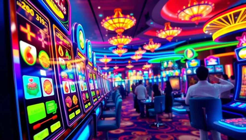 เล่นเกม 918kiss slot ที่น่าตื่นเต้นในคาสิโนที่มีสีสันสดใส