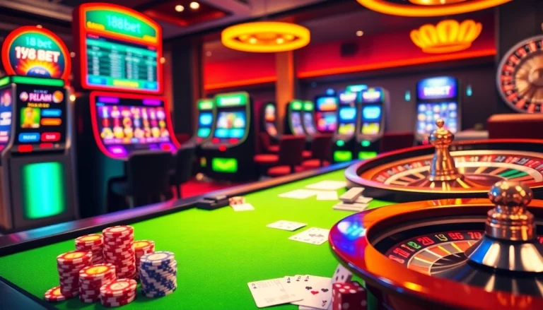 Experience high-stakes excitement at 188bet's vibrant casino tables with live betting options.