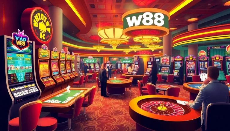 Experience the thrill of gambling as you vào w88 and engage with exciting casino games.