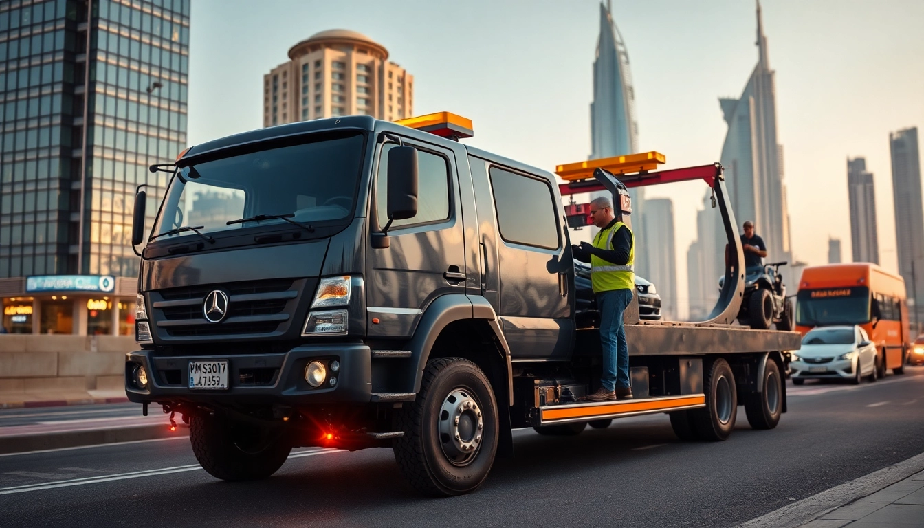 Trustworthy Roadside Assistance from https://trtrecoveryuae.com in Dubai