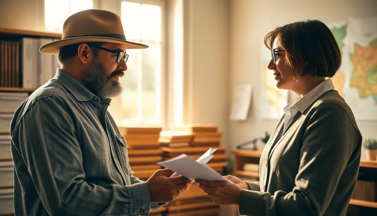 Engage in agriculture law discussions in a bright office setting with professionals.