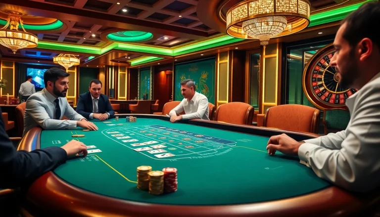 High-stakes baccarat action at XX88 casino showcasing luxury and excitement.