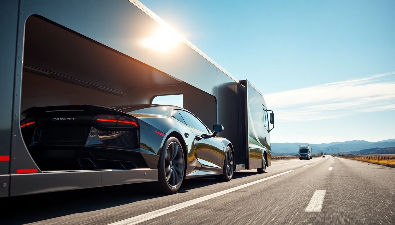 Premium Auto Transport Services with https://luxuryautocarriers.com for Elegant Vehicle Movement