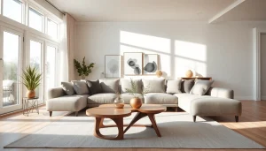 Capture a modern home renovation featuring a stylish living room that showcases elegant design.