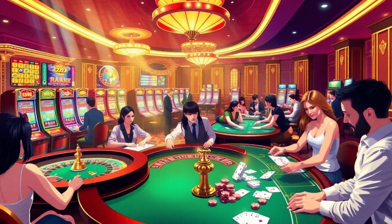 Experience the excitement at jun88 bet with vibrant casino games and stylish players.
