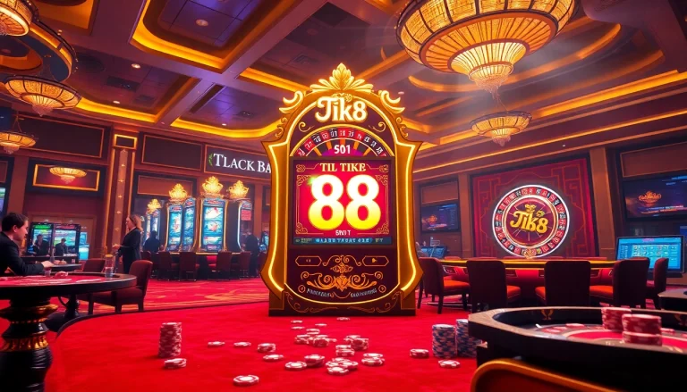 Trải nghiệm những khoảnh khắc hồi hộp tại máy đánh bạc Tik 88 với những hoạt động game casino sôi động.
