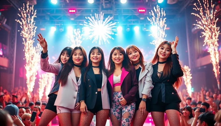 Catch the latest Blackpink news as they perform on stage, showcasing their energy and vibrant style.