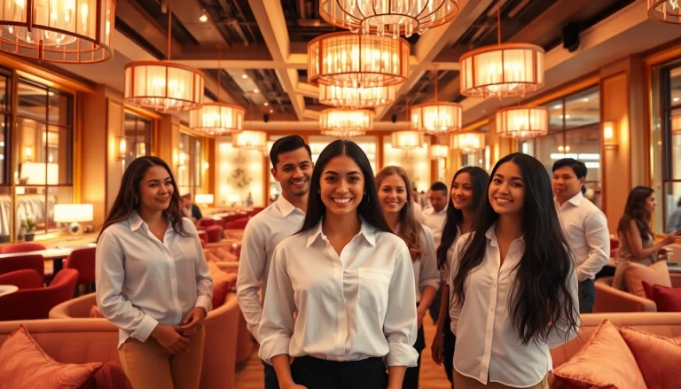 An inviting atmosphere at gdmc.bio, a modern shirt room with charming hosts and elegant decor.