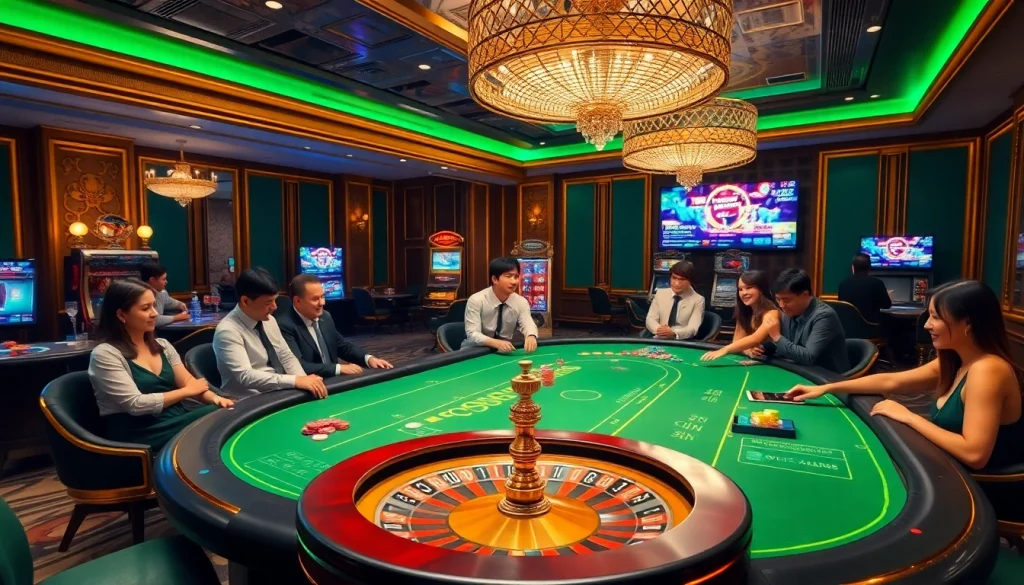 Experience excitement at 68 game bài with players strategizing and winning at poker tables.