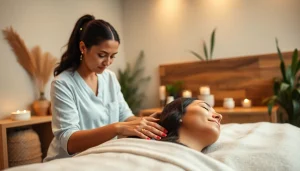 Holistic wellness in Scottsdale, AZ, featuring calming therapy in a tranquil setting.