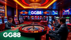 Win at GG88 online casino with exciting roulette and sports betting action.