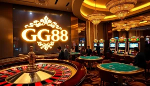 Experience the thrill of gaming at GG88 casino with vibrant tables and exciting slot machines.