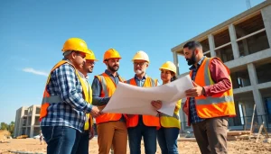 Collaboration among construction professionals in a South Carolina construction association project.