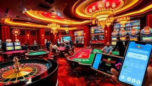 Experience thrilling gameplay at Nhà Cái 789P with vibrant casino visuals and betting excitement.