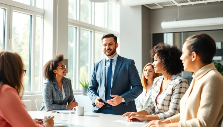 Engaging founder leadership insights during a collaborative discussion with team.