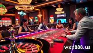 Engage with thrilling Baccarat action at https://xx88.us/, showcasing high-stakes gameplay and lively casino atmosphere.