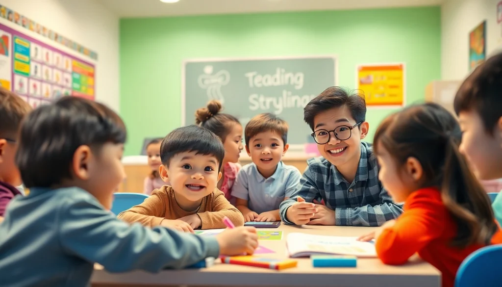 QQキッズ カリキュラムのオンラインクラスに参加する子どもたち。楽しい学習の交流を披露している。