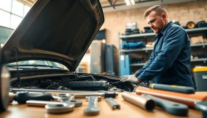 Evaluate the best extended auto warranty for older vehicles in a mechanic's professional garage.