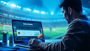 Proses pendaftaran daftar ramtoto dengan antarmuka platform taruhan yang menarik dan ramah pengguna.